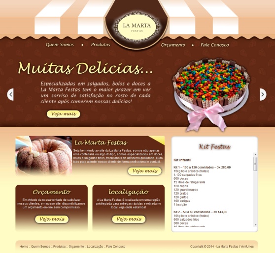 Website - La Marta Festas